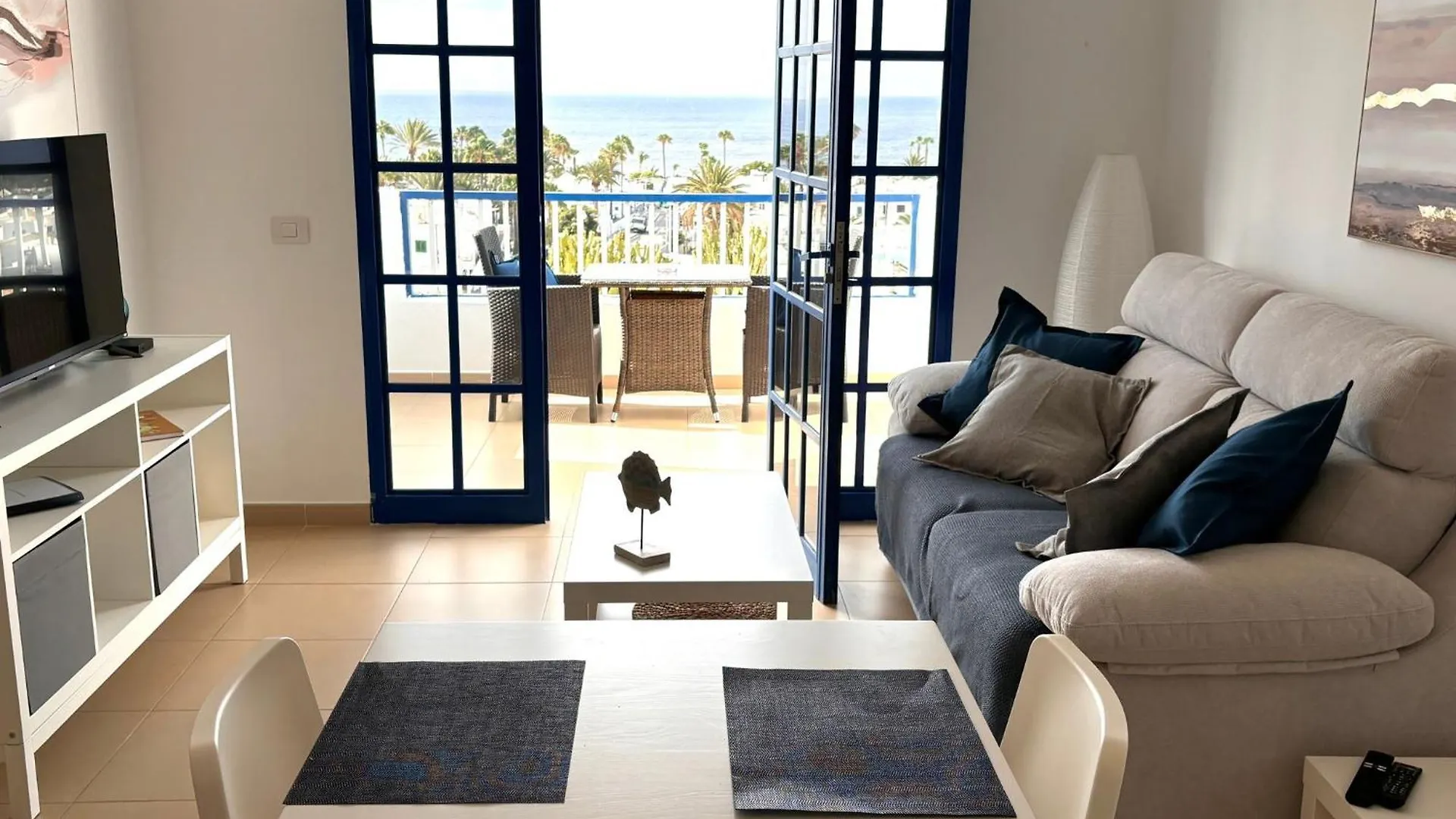 Apartment Chao Atalaya Puerto Del Carmen See View ,Ac,Pool Tias Spain